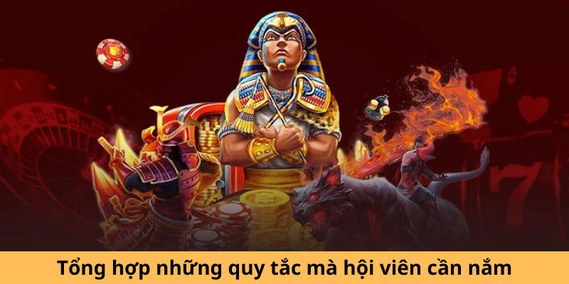 Tổng hợp những quy tắc mà hội viên cần nắm