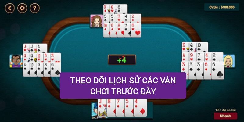 Theo dõi lịch sử các ván chơi trước đây có Mậu Thầu là gì